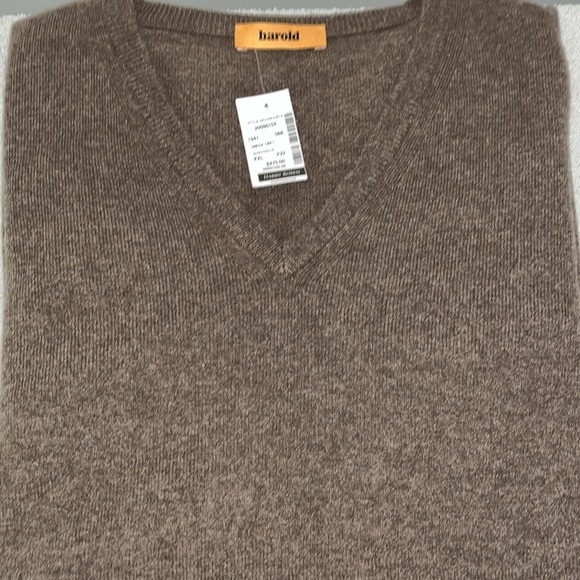 Harold Other - ❣️100% Cashmere❣️Harold XXL V-neck sweater Retail price $475